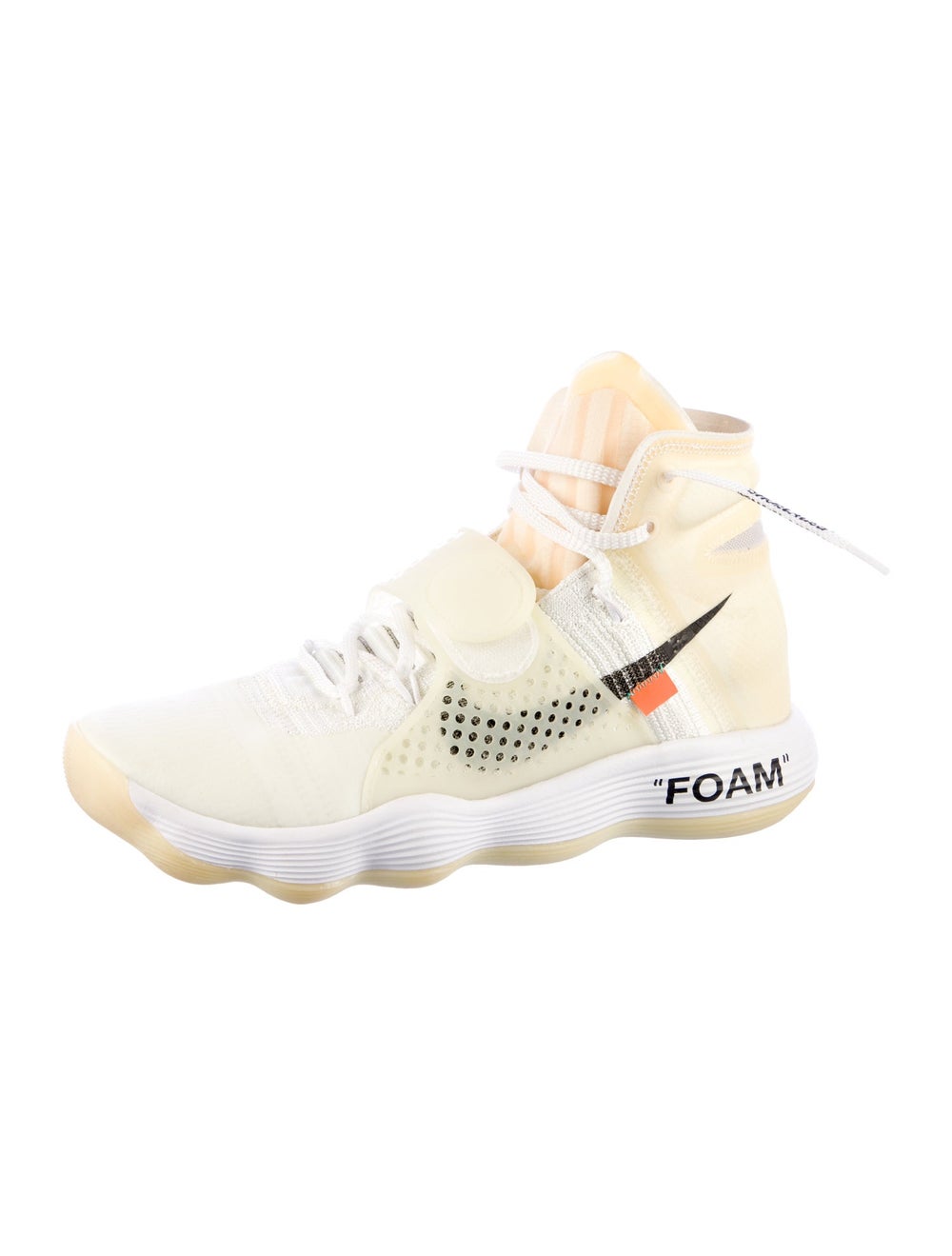 Off-White x Nike React Hyperdunk Flyknit High Top… - image 2