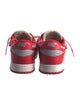 Off-White x Nike Dunk Low 'University Red' Sneakers