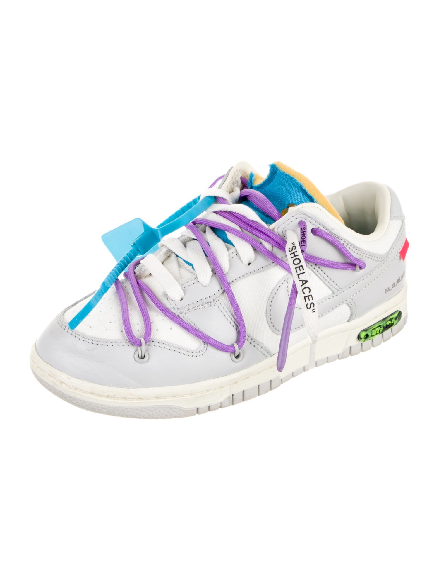 Off-White x Nike Dunk 'Lot 47' Athletic Sneakers