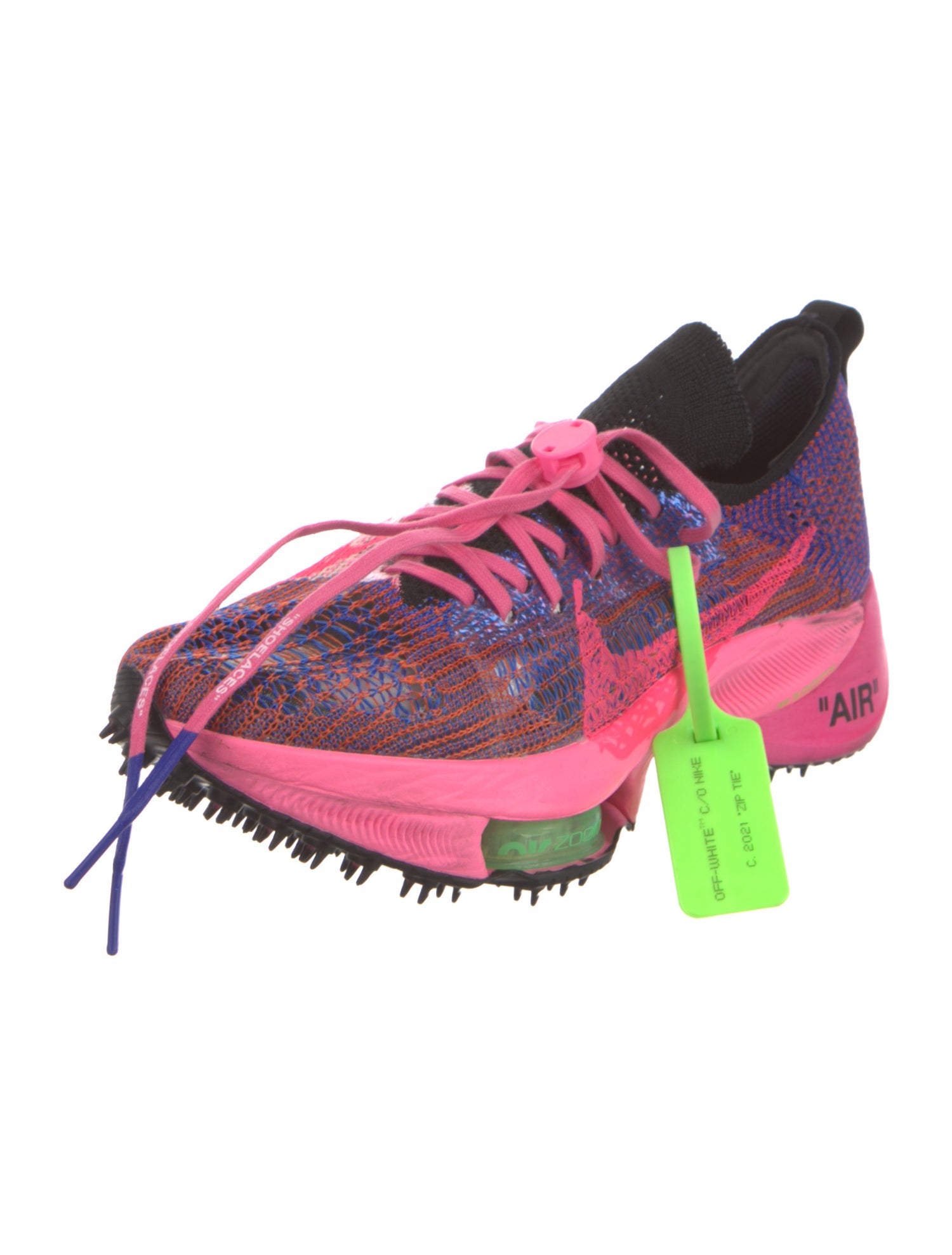 Off-White x Nike Zoom Tempo Next% Athletic Sneakers