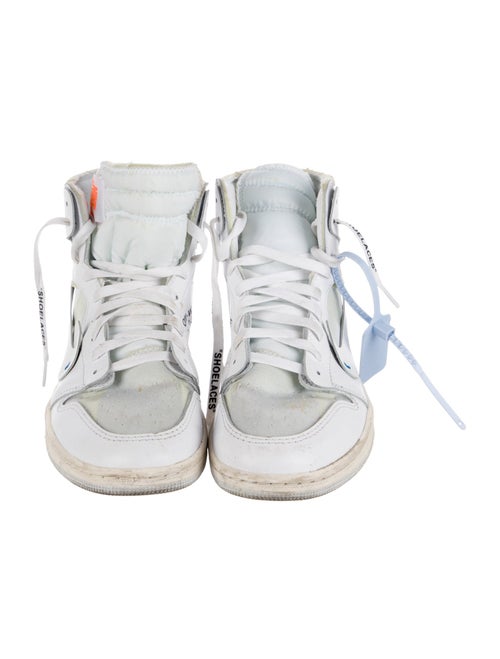Off-White x Jordan 1 Retro High 'Euro' Sneakers