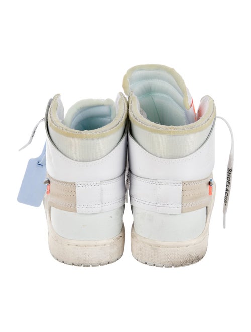 Off-White x Jordan 1 Retro High 'Euro' Sneakers