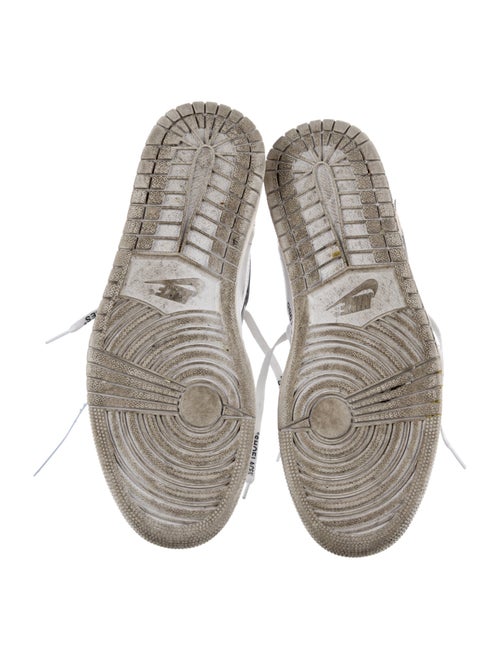 Off-White x Jordan 1 Retro High 'Euro' Sneakers