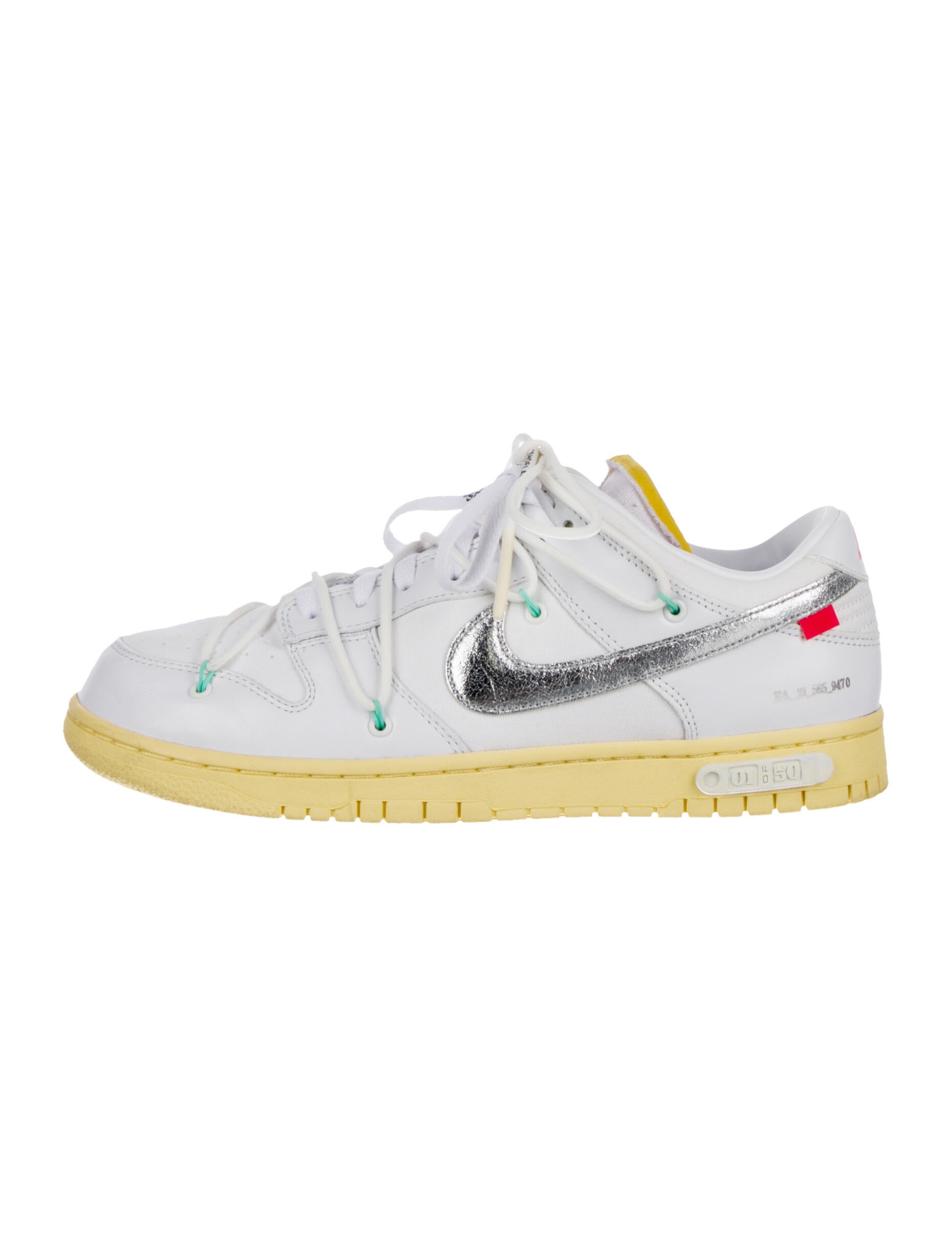 Off-White x Nike Dunk Low Lot 1 Sneakers