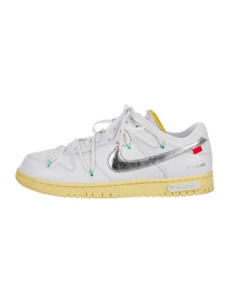 Off-White x Nike Dunk Low Lot 1 Sneakers