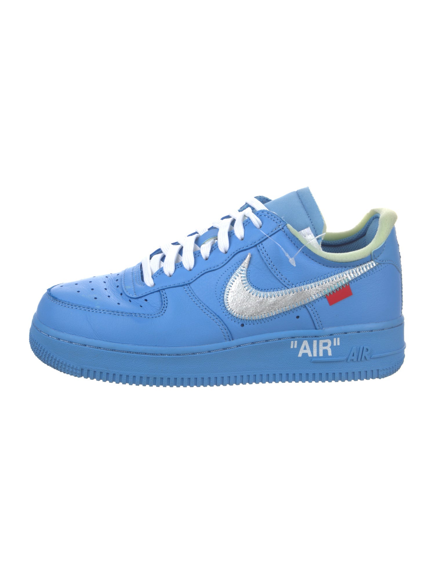 Off-White x Nike Air Force 1 Low MCA University Blue Sneakers