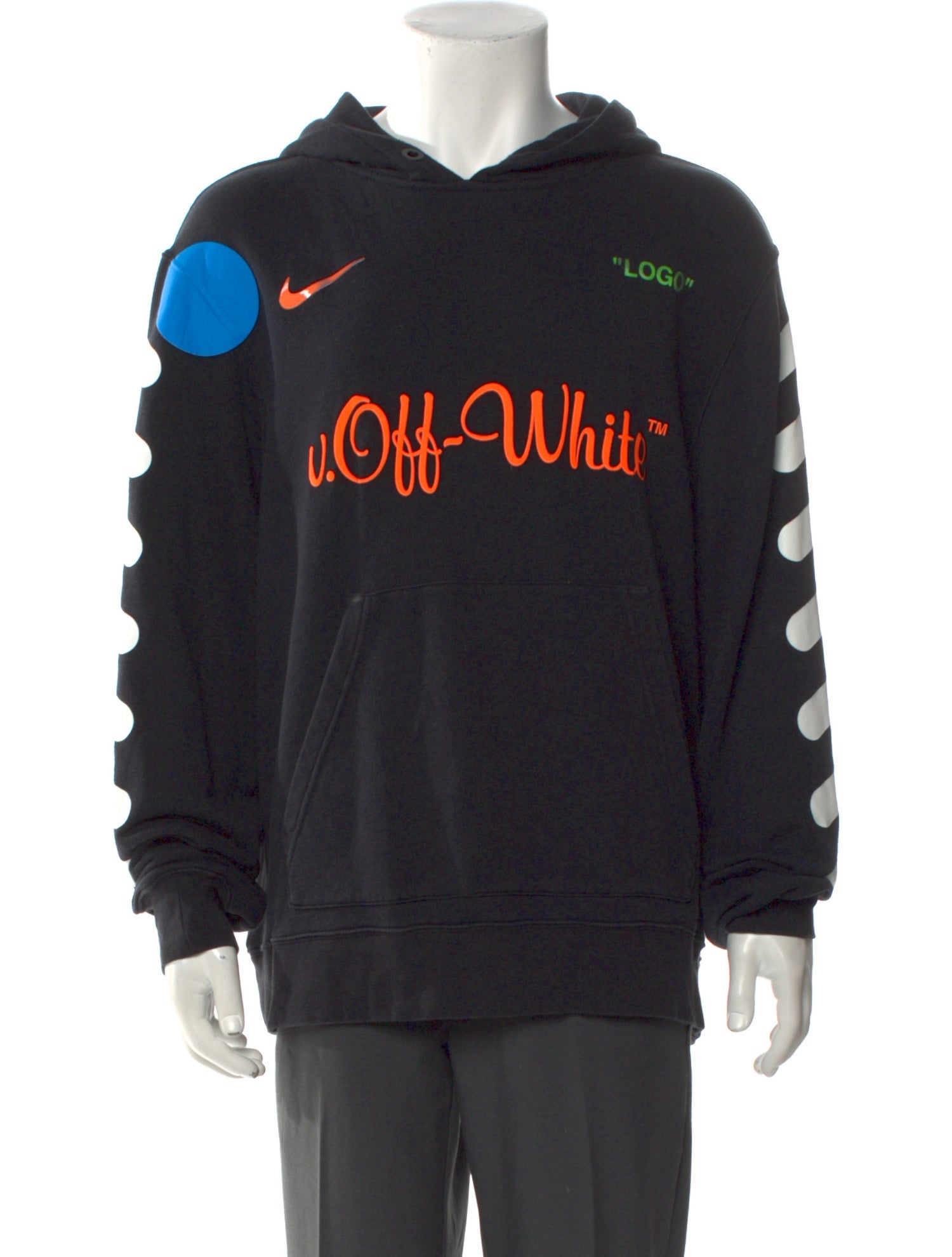 Off-White x Nike 2018 Graphic Print Hoodie