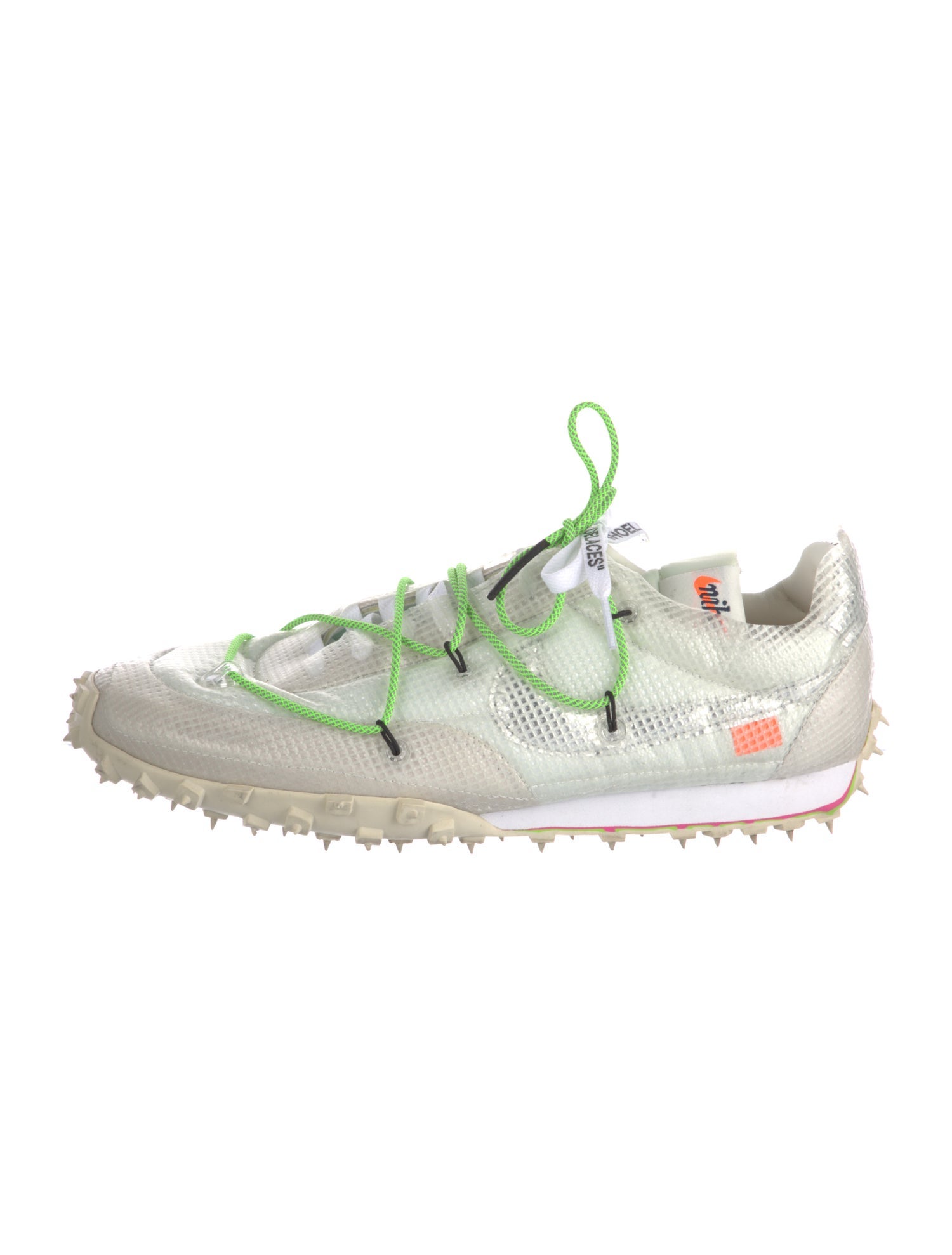 Off-White x Nike Waffle Racer Sneakers