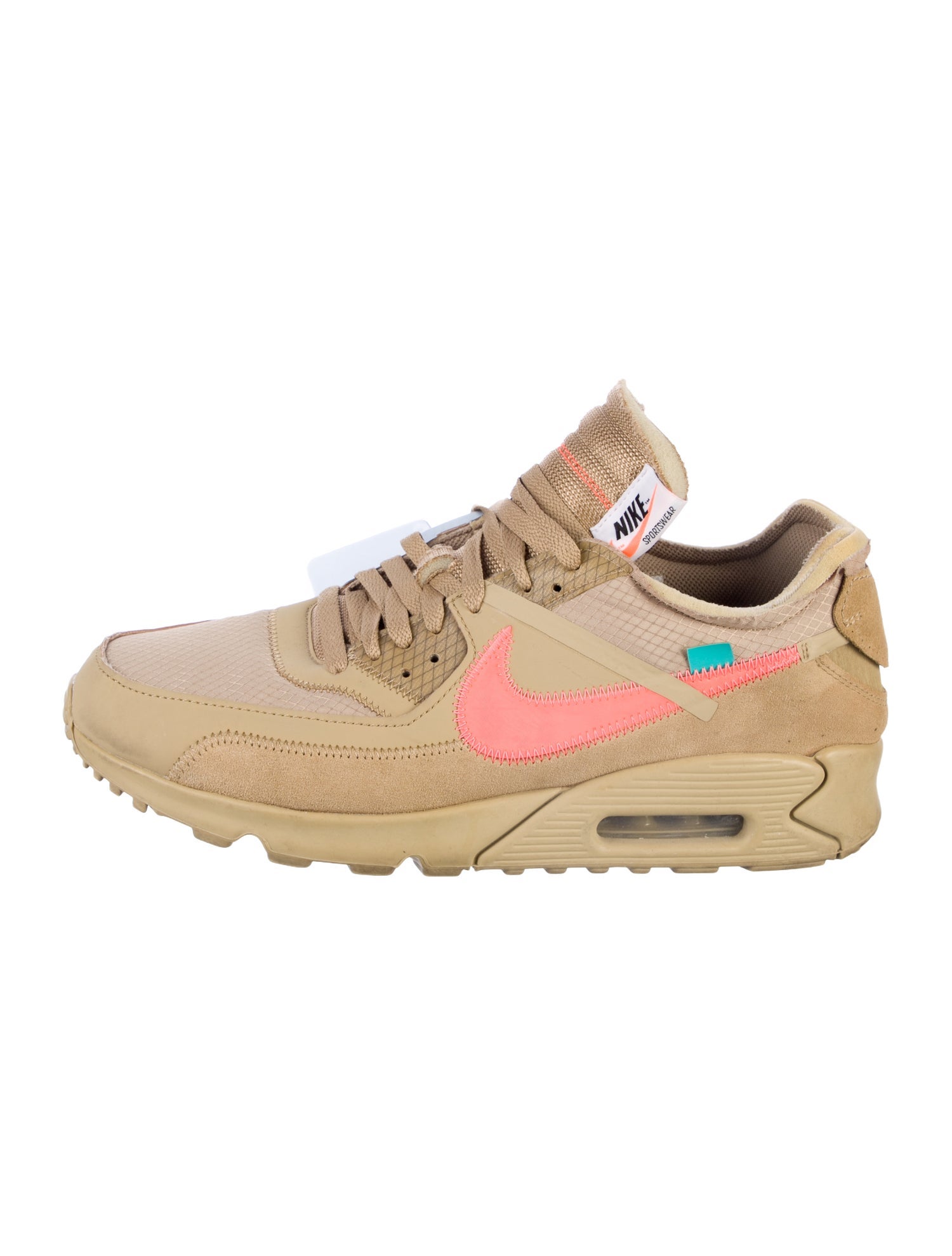 Off-White x Nike Air Max 90 'Desert Ore' Sneakers