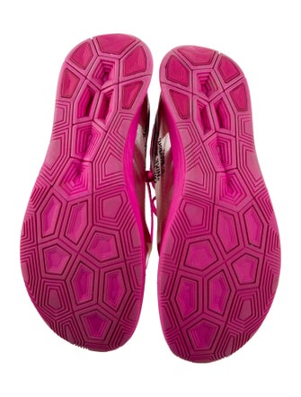 Off-White x Nike Zoom Fly 'Pink' Athletic Sneakers