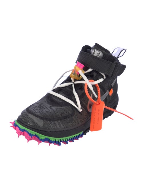 Off-White x Nike Air Force 1 Mid 'Black' Sneakers