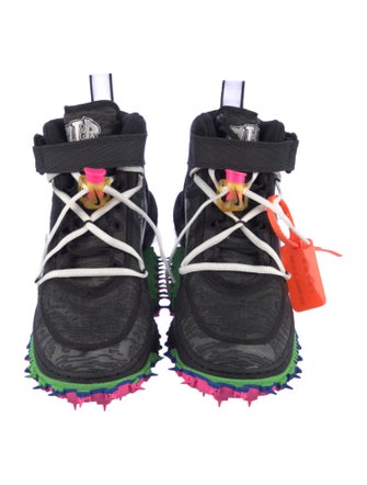 Off-White x Nike Air Force 1 Mid 'Black' Sneakers