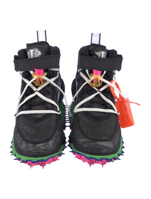 Off-White x Nike Air Force 1 Mid 'Black' Sneakers