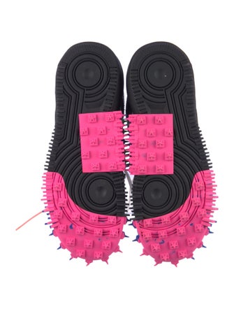 Off-White x Nike Air Force 1 Mid 'Black' Sneakers