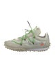 Off-White x Nike Waffle Racer 'Electric Green' Athletic Sneakers