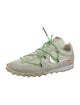 Off-White x Nike Waffle Racer 'Electric Green' Athletic Sneakers