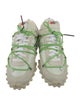 Off-White x Nike Waffle Racer 'Electric Green' Athletic Sneakers