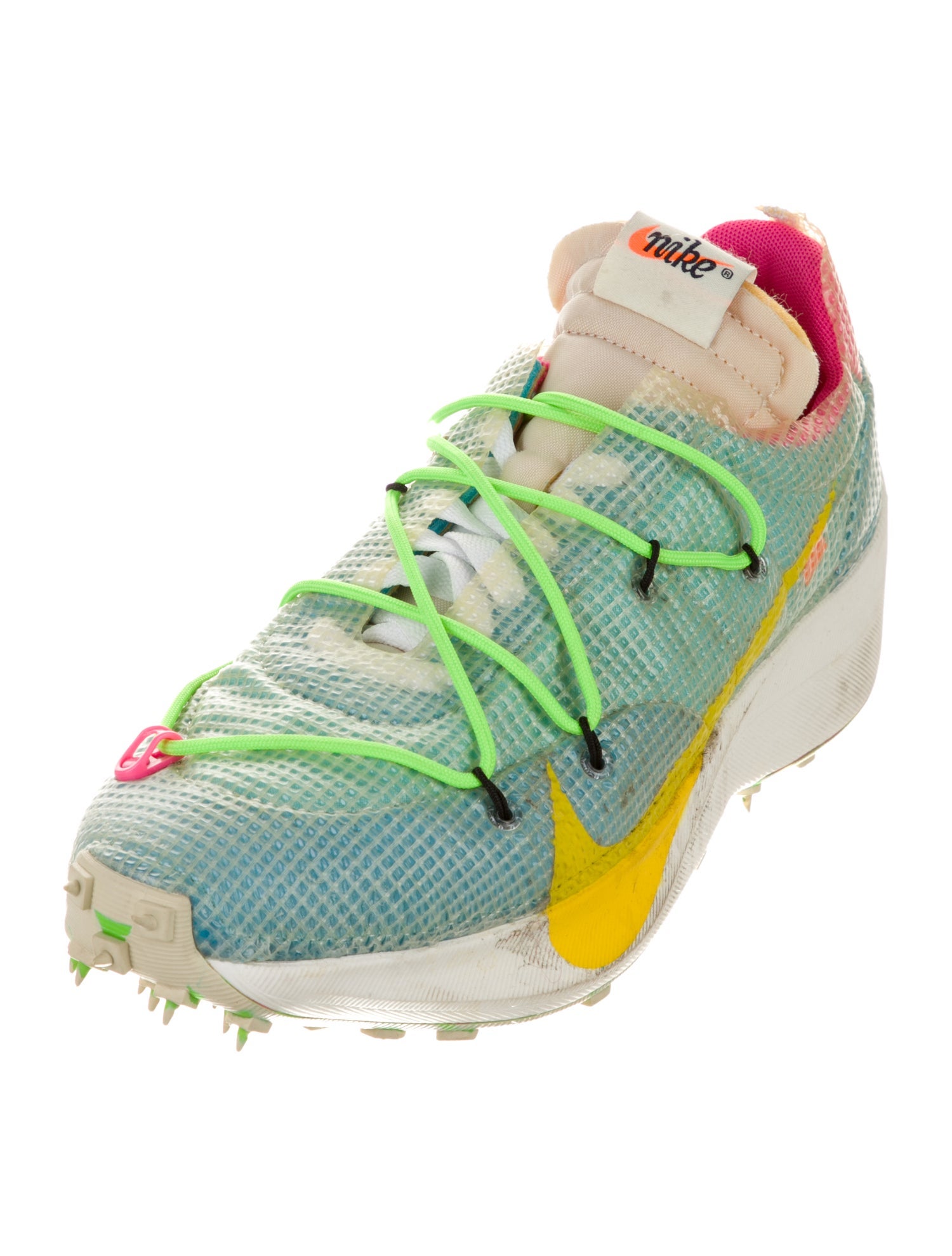 Off-White x Nike Vapor Street Polarized Blue Athletic Sneakers