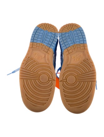 Off-White x Nike Air Rubber Dunk 'UNC' Athletic Sneakers