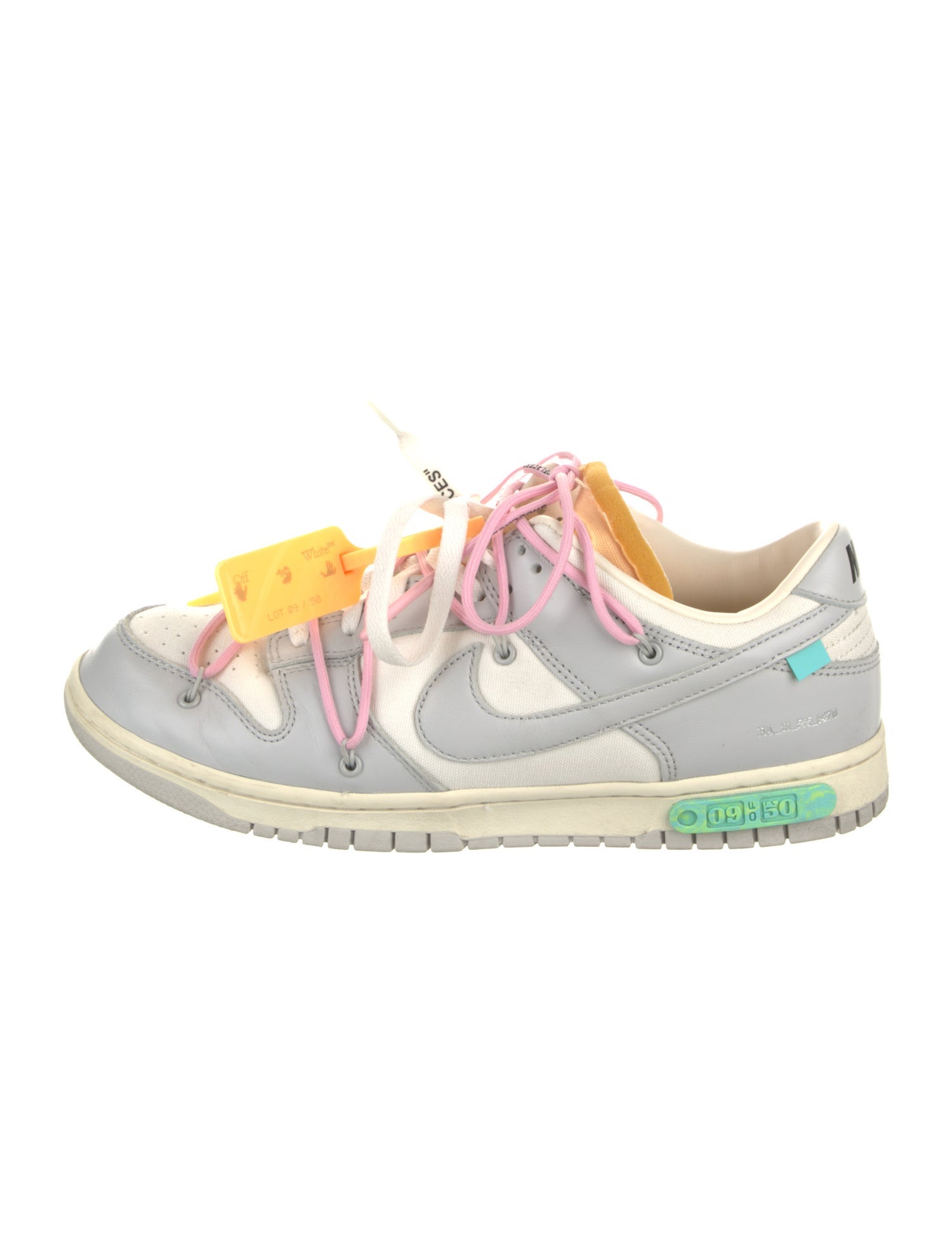Off-White x Nike Dunk Low Lot 9 Sneakers