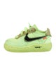 Off-White x Nike Air Force 1 TD 'Volt' Low Sneaker