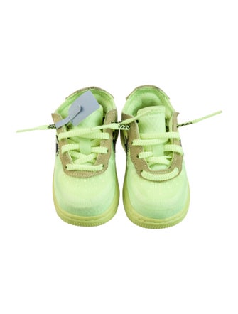 Off-White x Nike Air Force 1 TD 'Volt' Low Sneaker