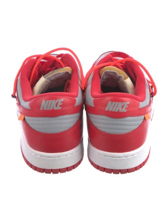 Off-White x Nike Dunk 'University Red' Sneakers