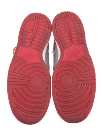 Off-White x Nike Dunk 'University Red' Sneakers