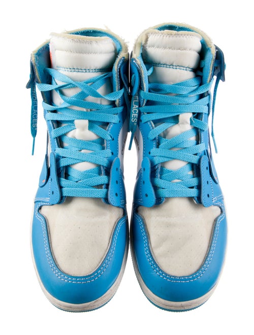 Off-White x Jordan 1 Retro 'UNC' Sneakers