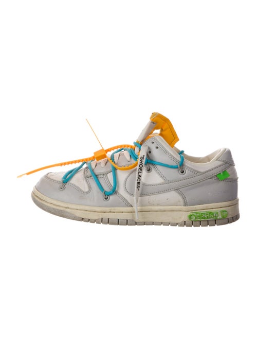 Off-White x Nike Dunk Low 'Lot 2' Athletic Sneakers