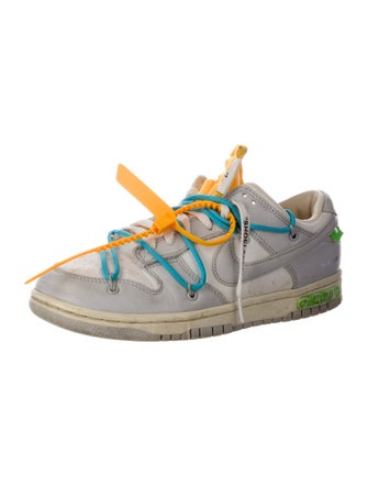 Off-White x Nike Dunk Low 'Lot 2' Athletic Sneakers