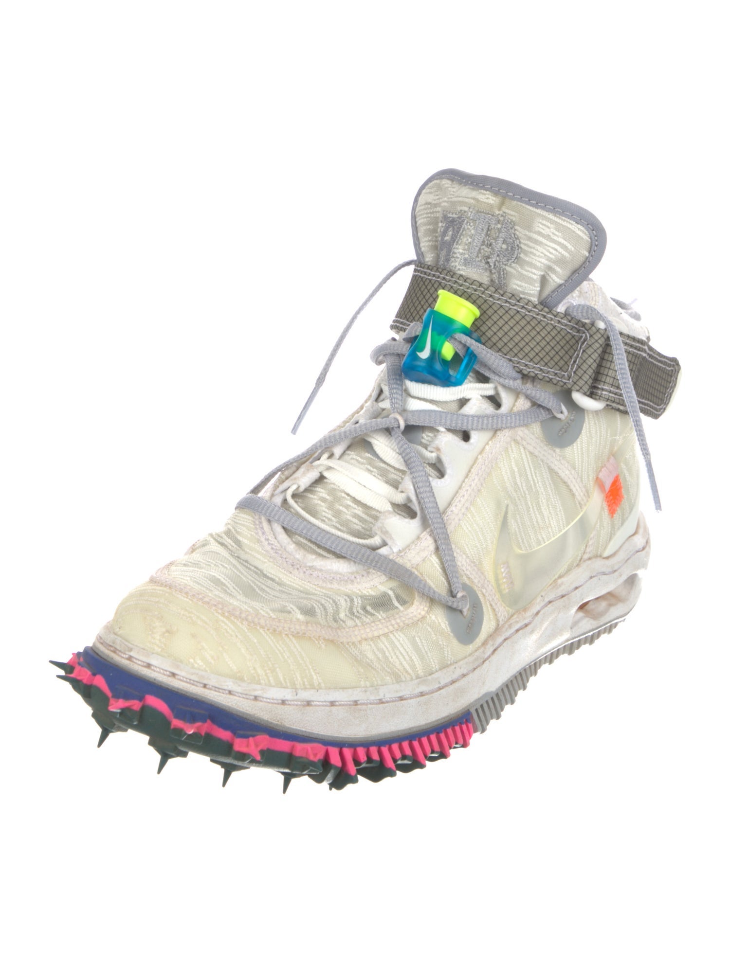 Off-White x Nike Air Force 1 Mid 'White' Sneakers