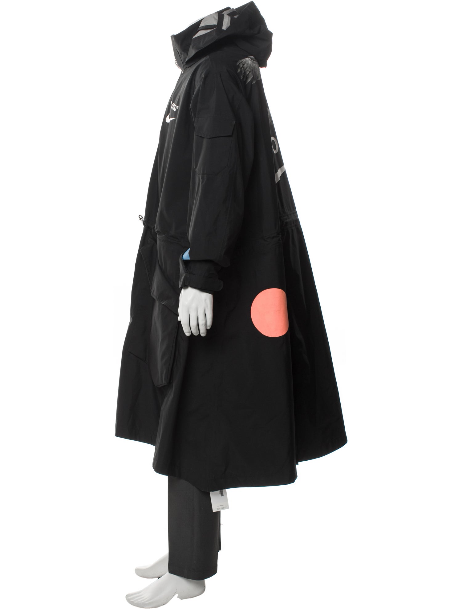 Off-White x Nike Graphic Print Parka