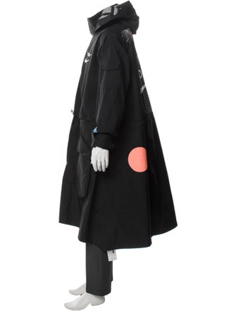 Off-White x Nike Graphic Print Parka