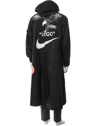 Off-White x Nike Graphic Print Parka
