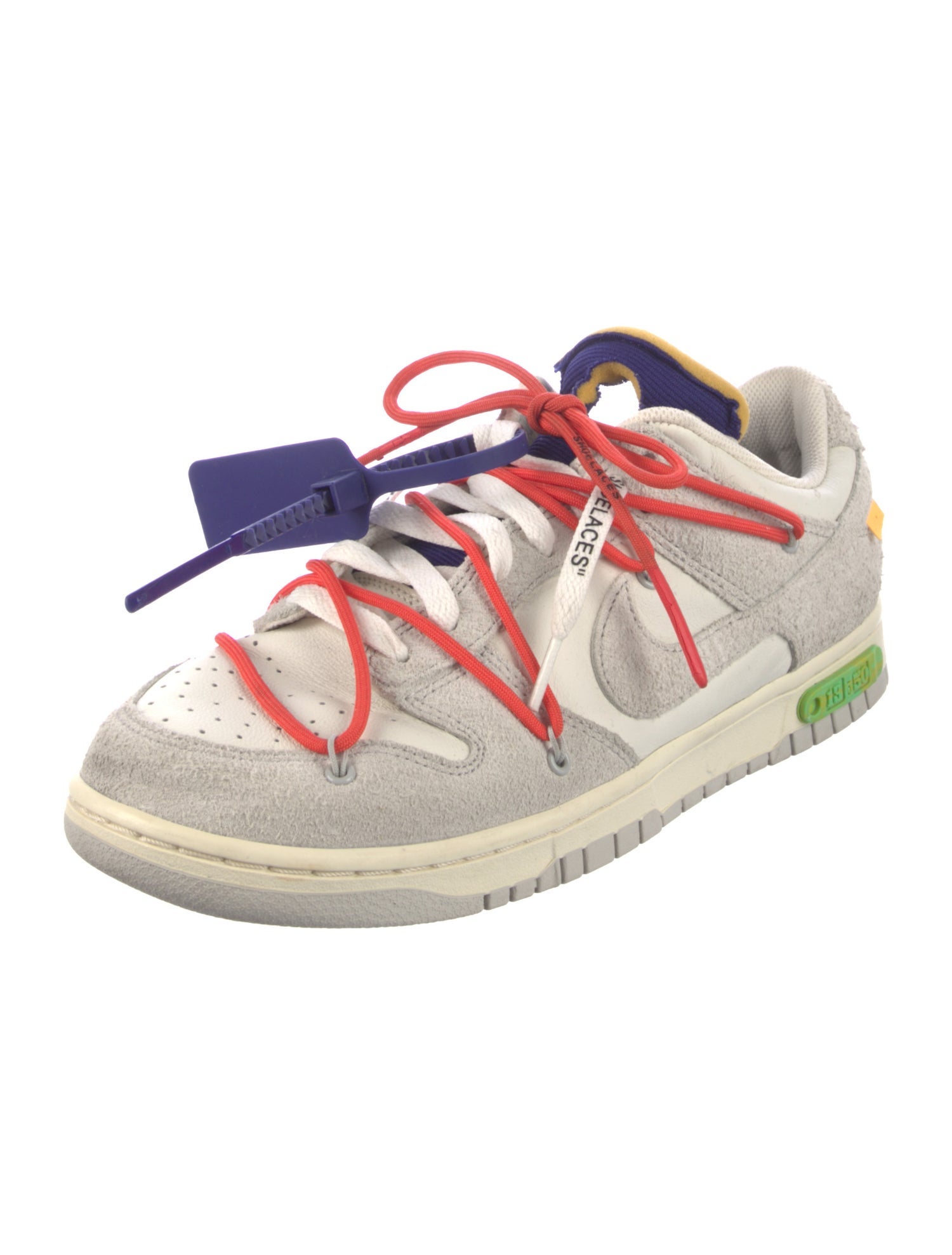 Off-White x Nike Dunk 'Lot 13' Sneakers