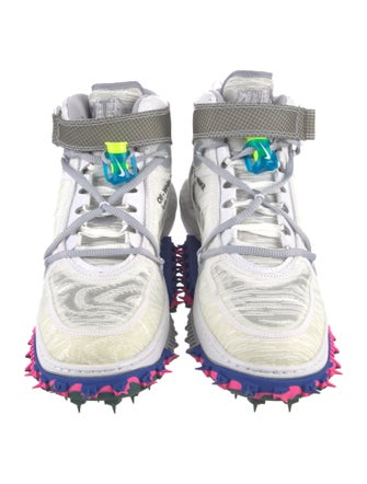 Off-White x Nike Air Force 1 Mid 'White' Sneakers