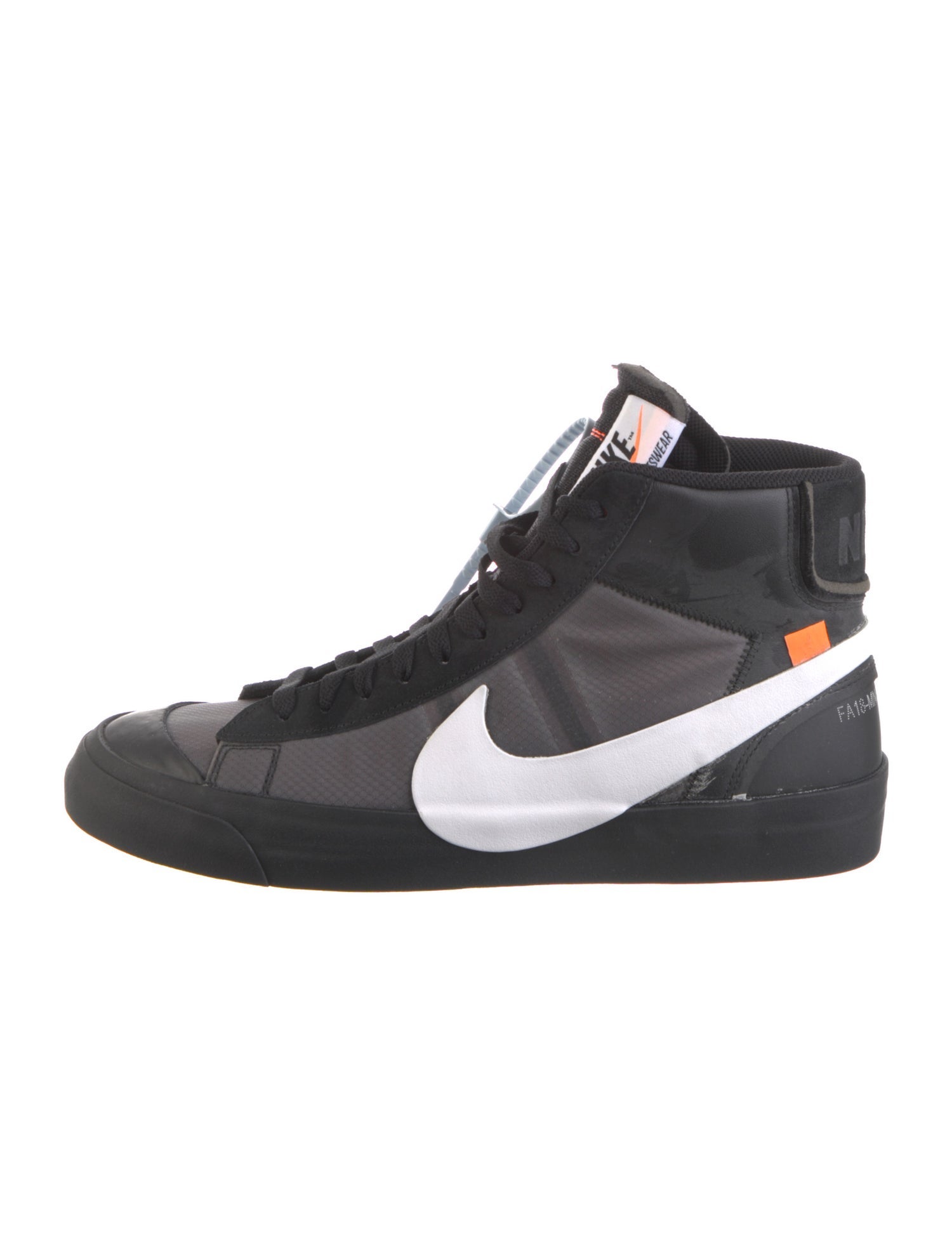 Off-White x Nike Blazer Mid Grim Reaper Sneakers
