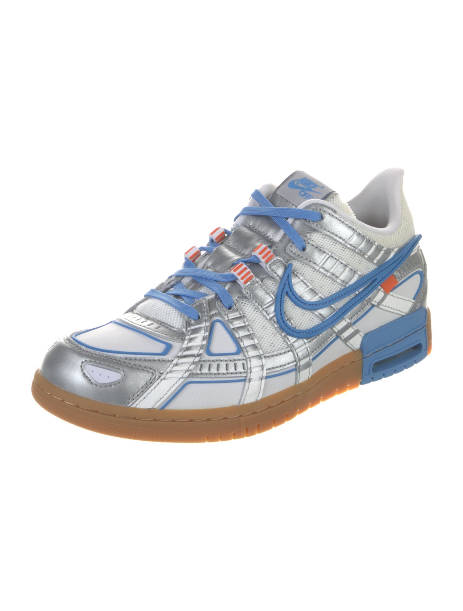 Off-White x Nike Air Rubber Dunk UNC Sneakers