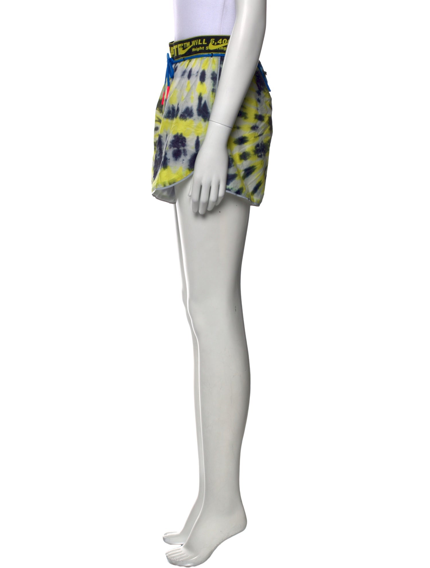 Off-White x Nike Nylon Mini Shorts