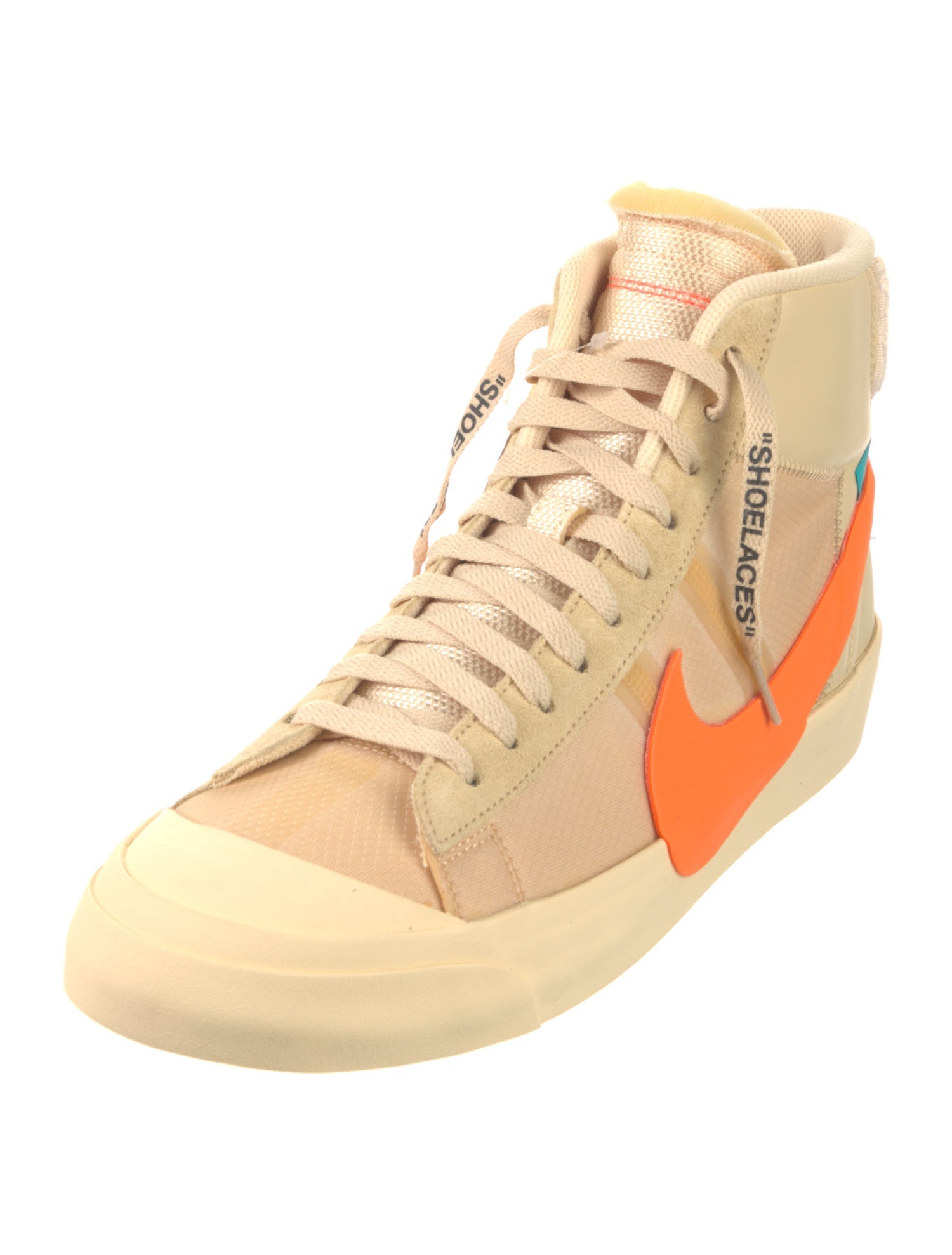 Off-White x Nike Blazer Mid 'All Hallow's Eve' Sneakers w/ Tags