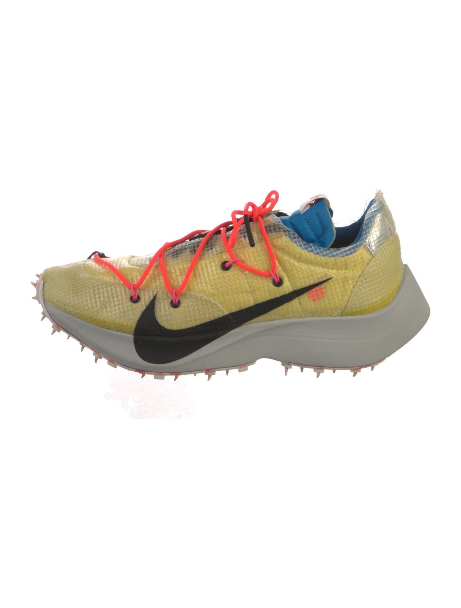 Off-White x Nike Vapor Street 'Tour Yellow' Athletic Sneakers