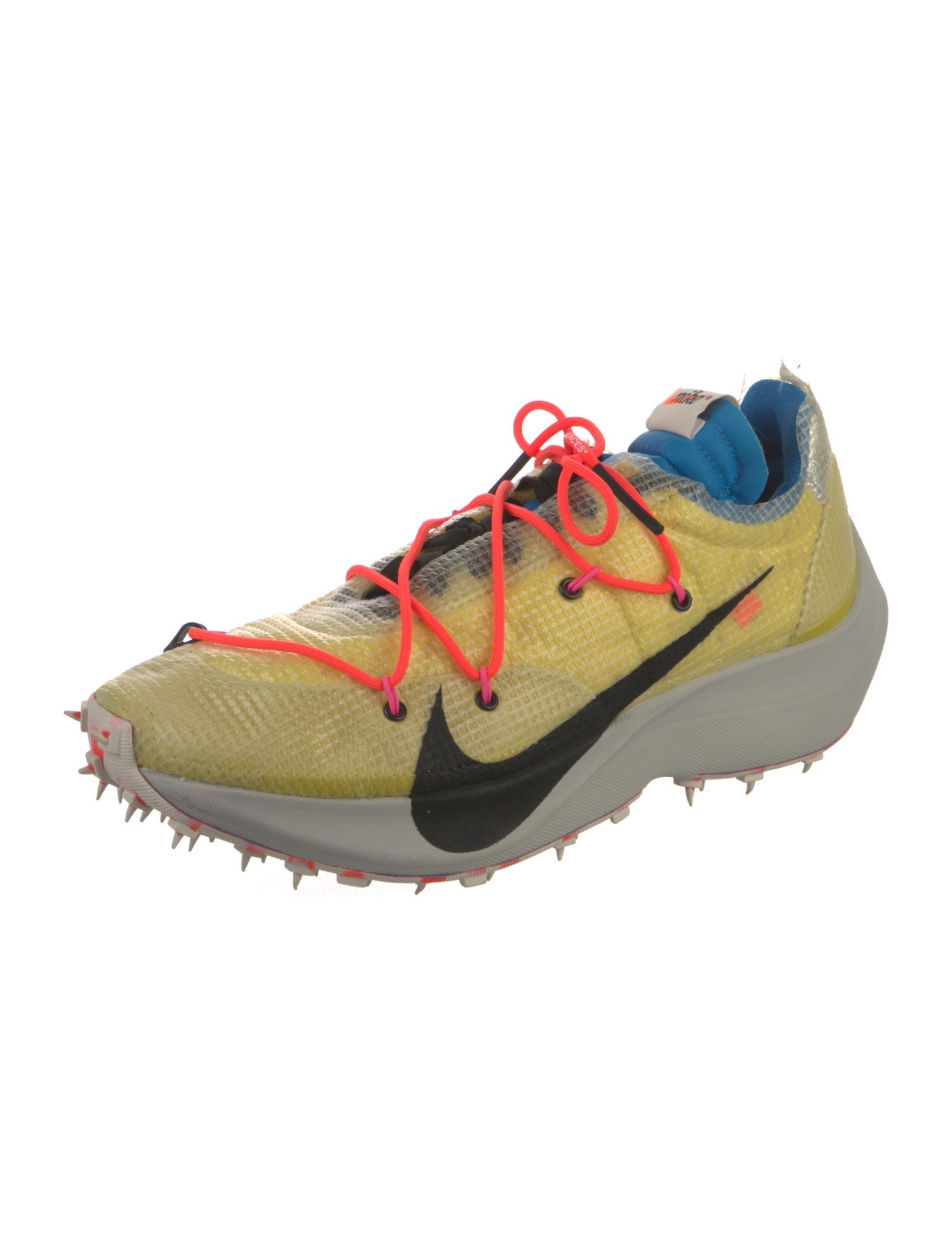 Off-White x Nike Vapor Street 'Tour Yellow' Athletic Sneakers