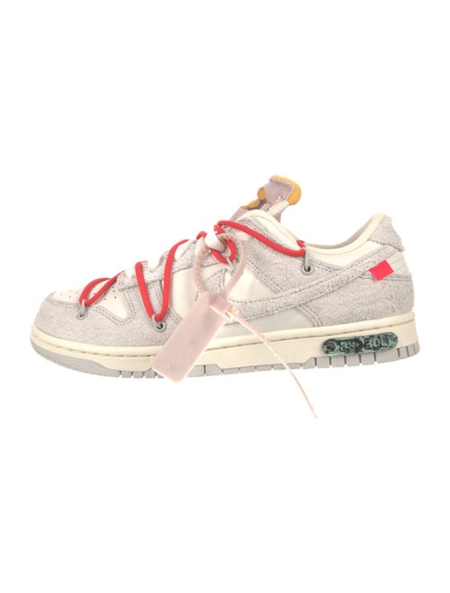 Off-White x Nike Dunk Low 'Lot 33' Athletic Sneakers