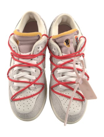 Off-White x Nike Dunk Low 'Lot 33' Athletic Sneakers