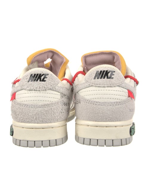 Off-White x Nike Dunk Low 'Lot 33' Athletic Sneakers