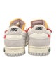 Off-White x Nike Dunk Low 'Lot 33' Athletic Sneakers