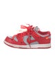 Off-White x Nike Dunk Low 'University Red' Sneakers