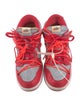 Off-White x Nike Dunk Low 'University Red' Sneakers