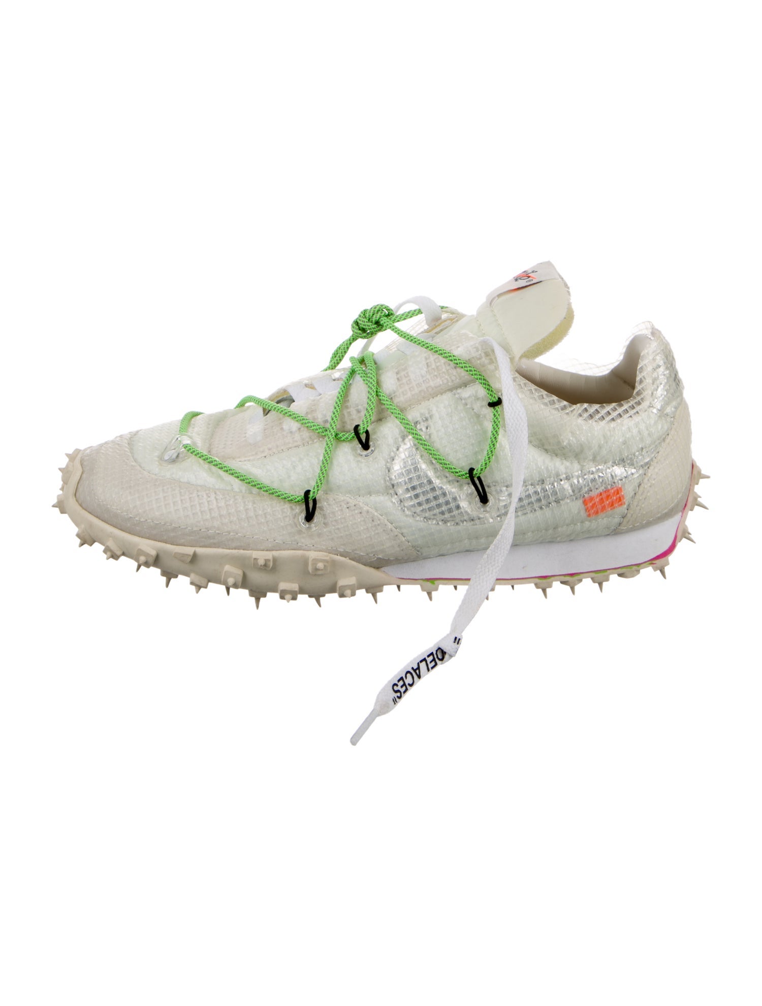 Off-White x Nike Waffle Racer Sneakers